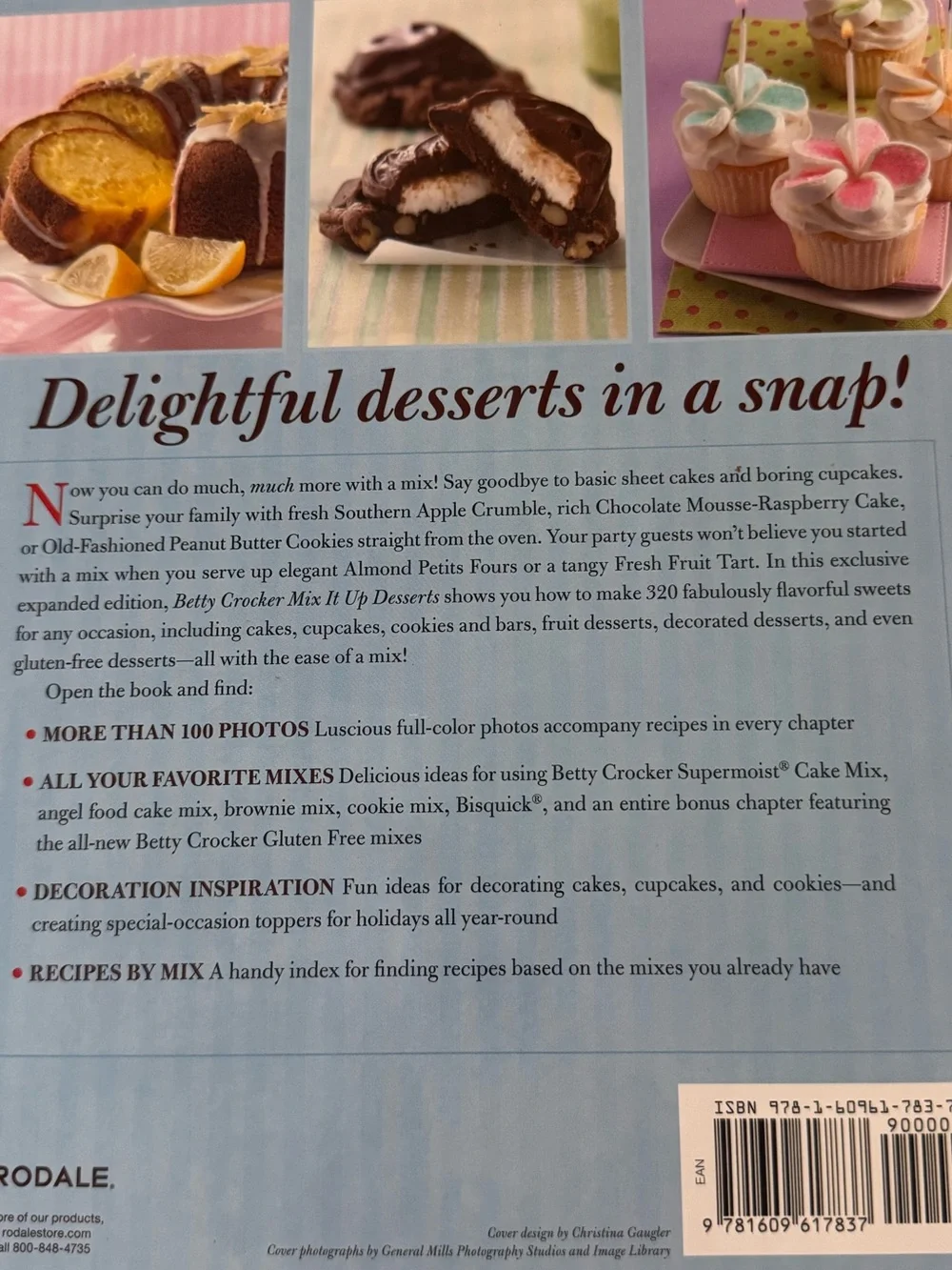 Betty Crocker Mix It Up Desserts Cookbook